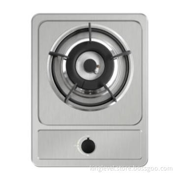 Stainless Steel Panel Built-in Gas Cooker One Burner